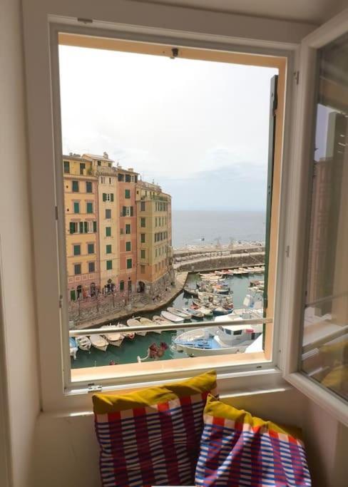 Apartamento Attico Sul Porticciolo Antico Di Camogli Exterior foto