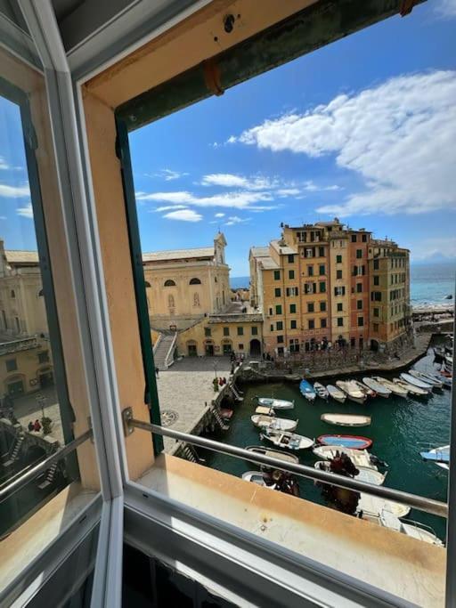 Apartamento Attico Sul Porticciolo Antico Di Camogli Exterior foto